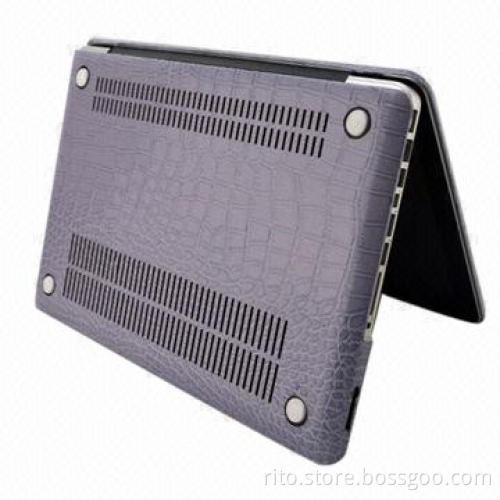 Crocodile Skin Appearance PU Skin Cover for Macbook Pro 13, with Retina Display